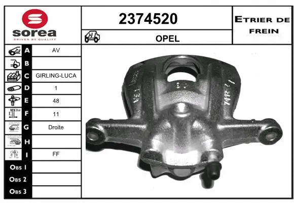 Brake Caliper (2374520)