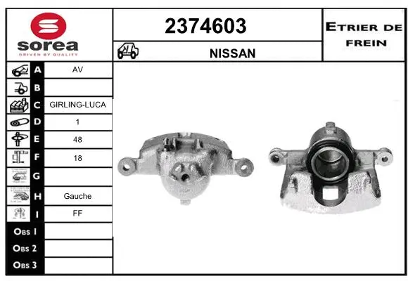 Brake Caliper (2374603)