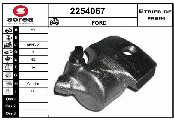 Brake Caliper (2254067)