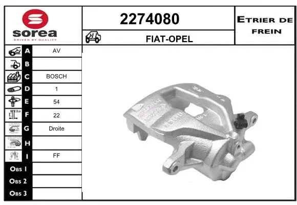 Brake Caliper (2274080)