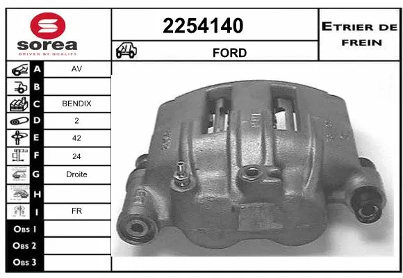 Brake Caliper (2254140)