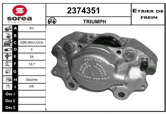 Brake Caliper (2374351)