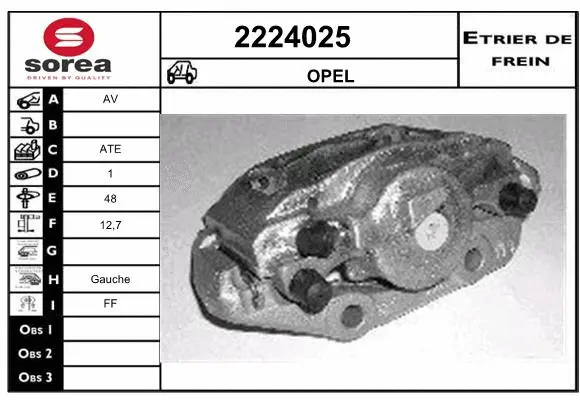 Brake Caliper (2224025)