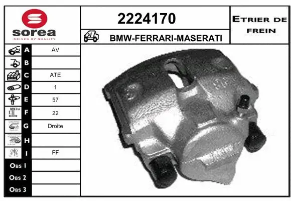 Brake Caliper (2224170)