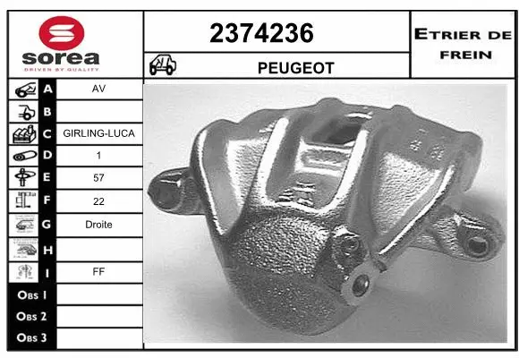 Brake Caliper (2374236)