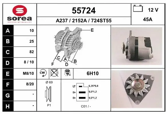Alternator (55724)