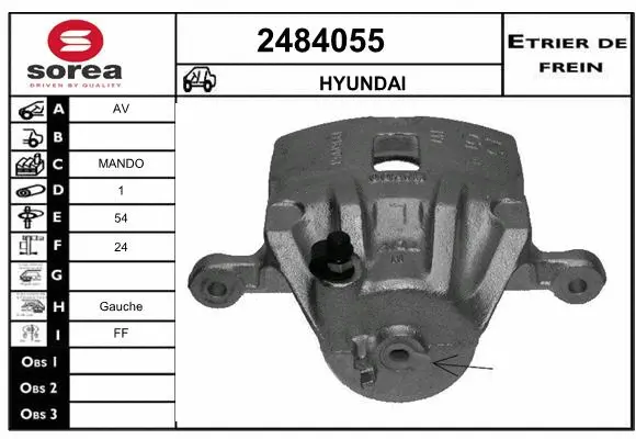 Brake Caliper (2484055)