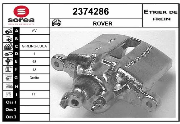 Brake Caliper (2374286)