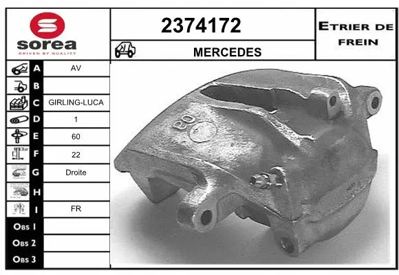 Brake Caliper (2374172)