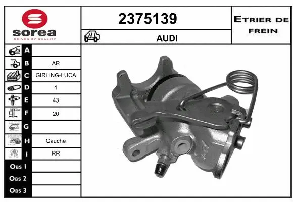 Brake Caliper (2375139)