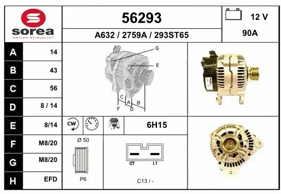 Alternator (56293)