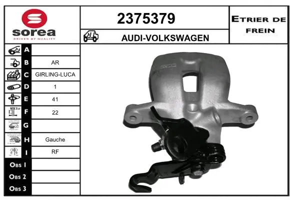 Brake Caliper (2375379)
