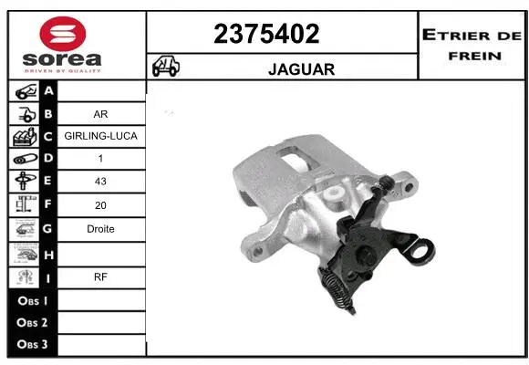 Brake Caliper (2375402)