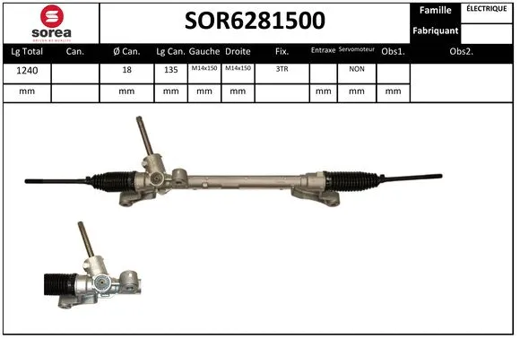 Steering Gear (SOR6281500)