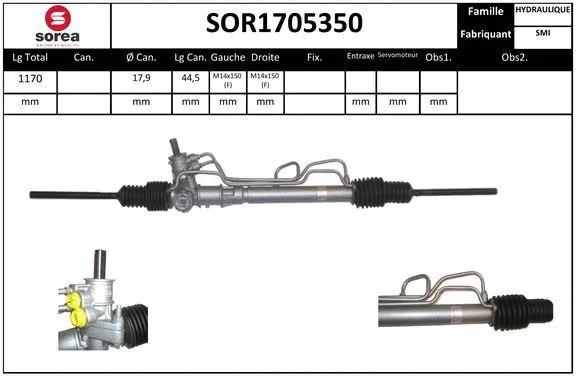 Steering Gear (SOR1705350)