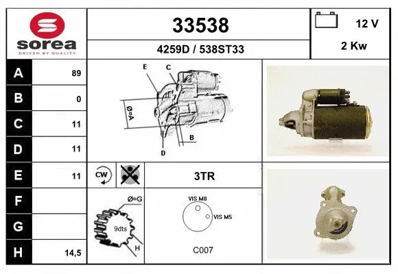 Starter (33538)