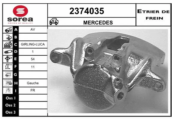 Brake Caliper (2374035)