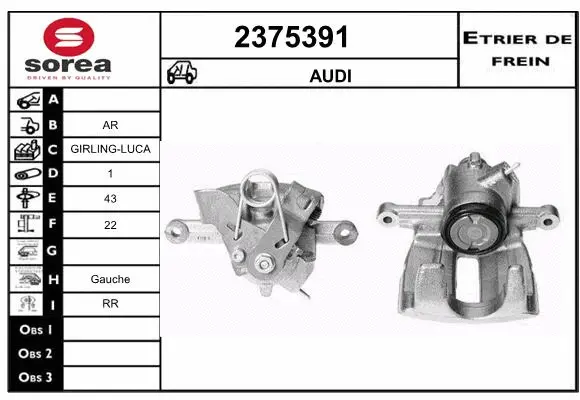 Brake Caliper (2375391)