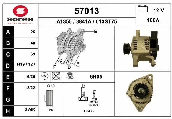 Alternator (57013)