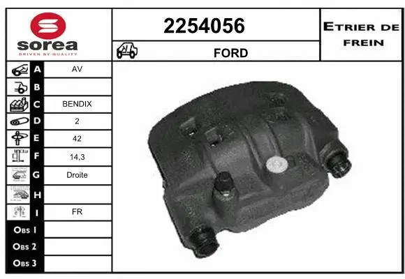 Brake Caliper (2254056)