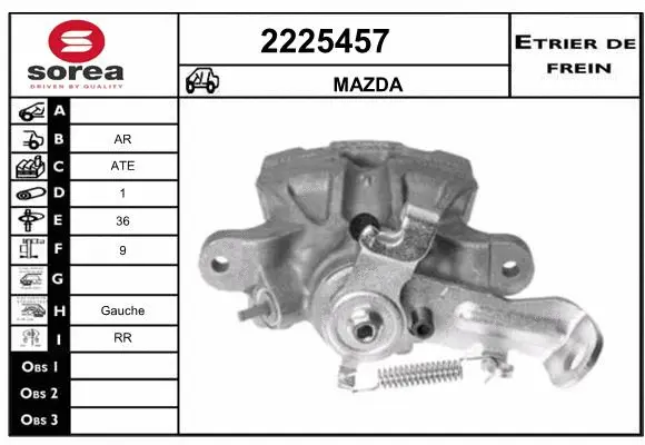Brake Caliper (2225457)