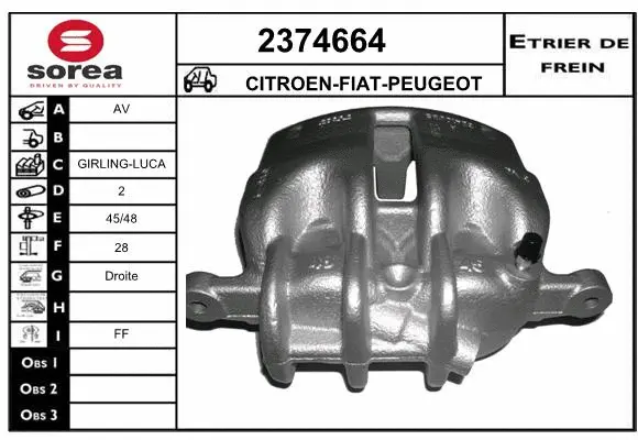 Brake Caliper (2374664)