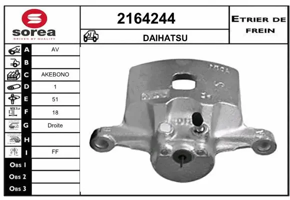 Brake Caliper (2164244)