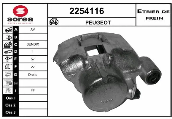 Brake Caliper (2254116)