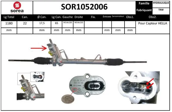 Steering Gear (SOR1052006)