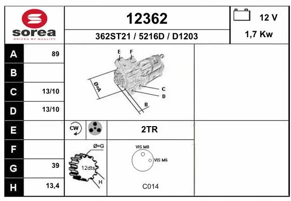 Starter (12362)