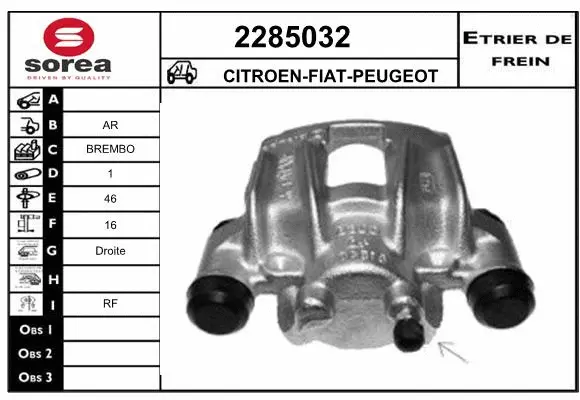 Brake Caliper (2285032)