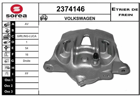 Brake Caliper (2374146)