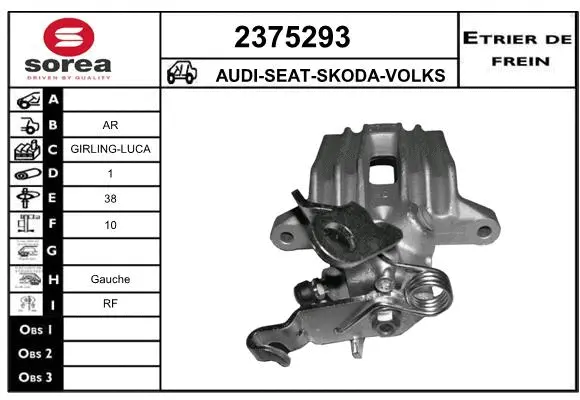 Brake Caliper (2375293)