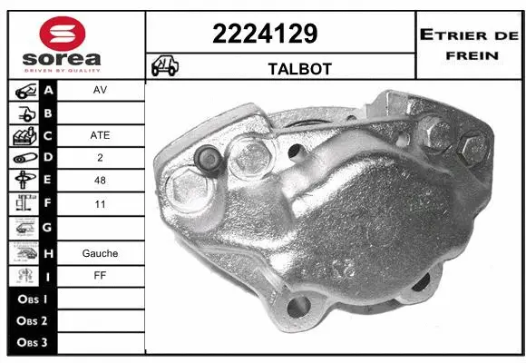 Brake Caliper (2224129)