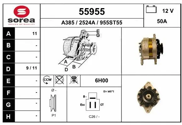 Alternator (55955)