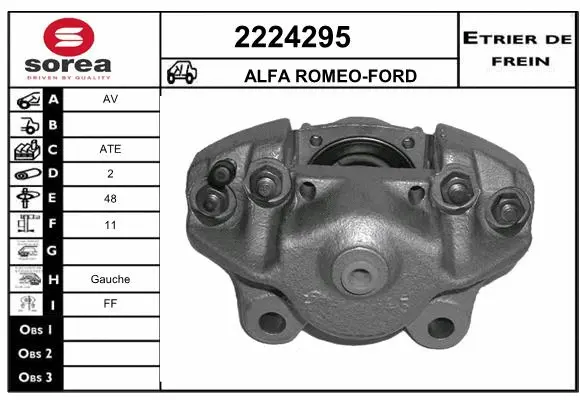Brake Caliper (2224295)