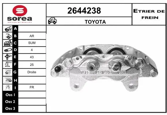 Brake Caliper (2644238)