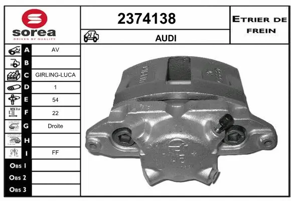 Brake Caliper (2374138)
