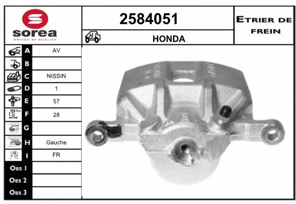 Brake Caliper (2584051)