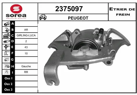 Brake Caliper (2375097)