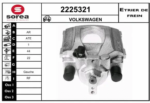 Brake Caliper (2225321)
