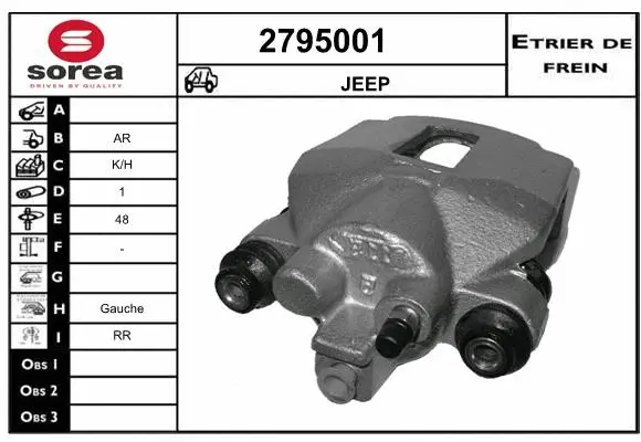 Brake Caliper (2795001)