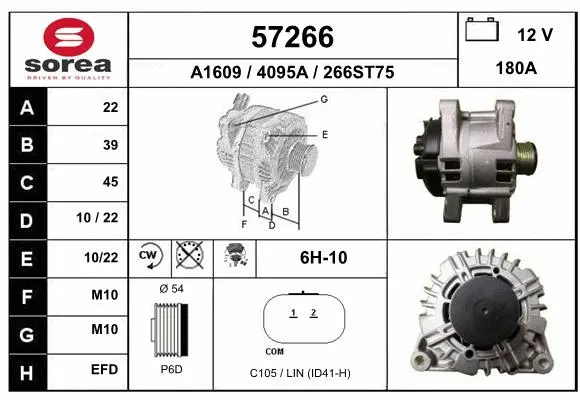 Alternator (57266)