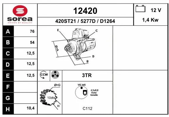 Starter (12420)
