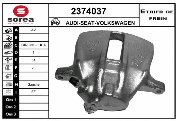 Brake Caliper (2374037)