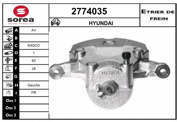 Brake Caliper (2774035)