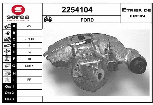 Brake Caliper (2254104)