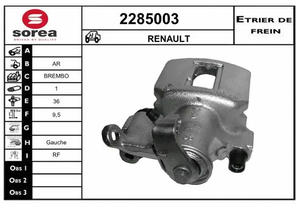 Brake Caliper (2285003)