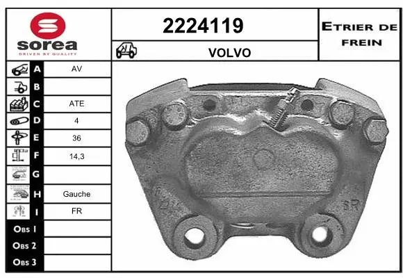 Brake Caliper (2224119)