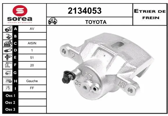 Brake Caliper (2134053)